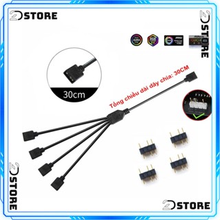Dây chia cổng RGB 3pin LED 5v (Tặng kèm sẵn Jump kết nối)