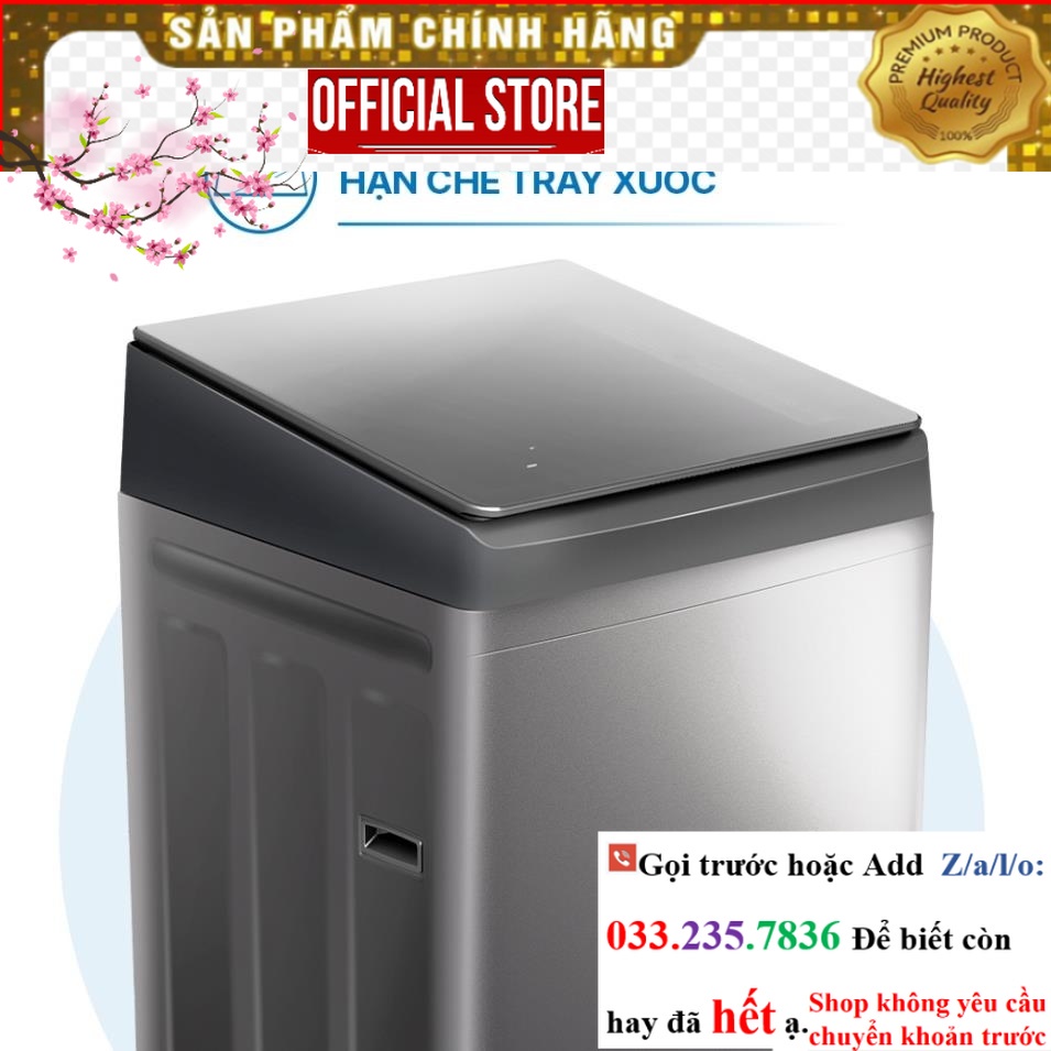 SALE> Máy giặt cửa trên 9kg Aqua AQW-F91GT.S <