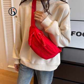 Túi Đeo Chéo Ngực Thêu Họa Tiết Đơn Giản Thời Trang Mới 2024 Dành Cho Nam Nữ