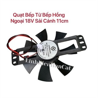 Quạt bếp từ bếp hồng ngoại 18v sải cánh 11cm