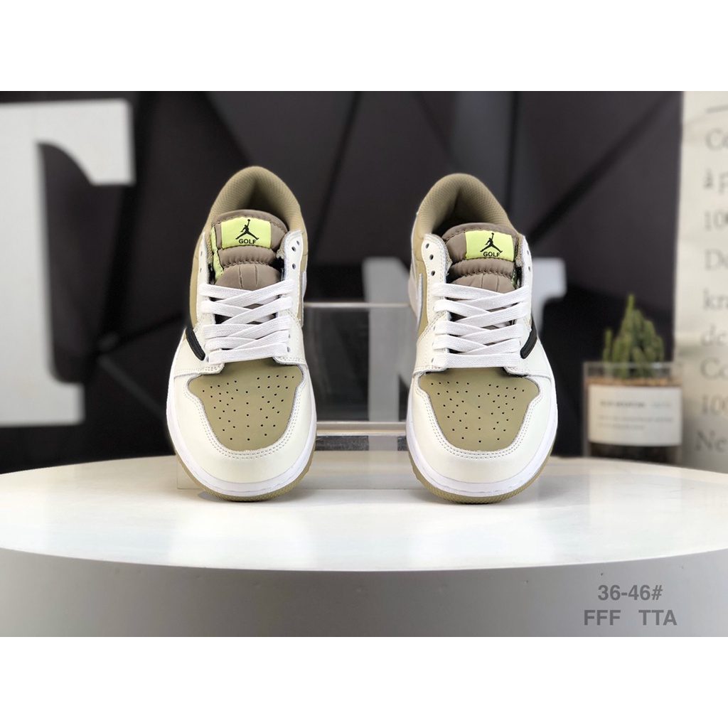 Giày Thể Thao travis scott x jordan 1 golf aj1 fz3124-200 36-45