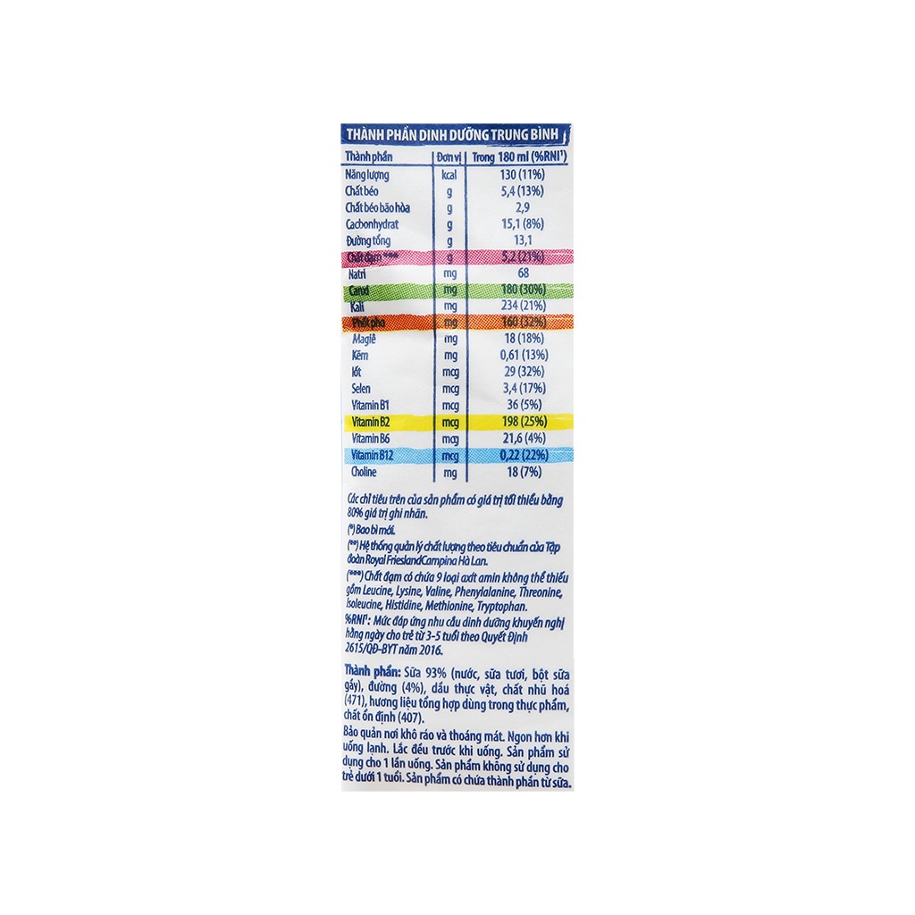 1 Thùng 48 Bịch Sữa Tiệt Trùng Dutch Lady Cô Gái Hà Lan Có Đường