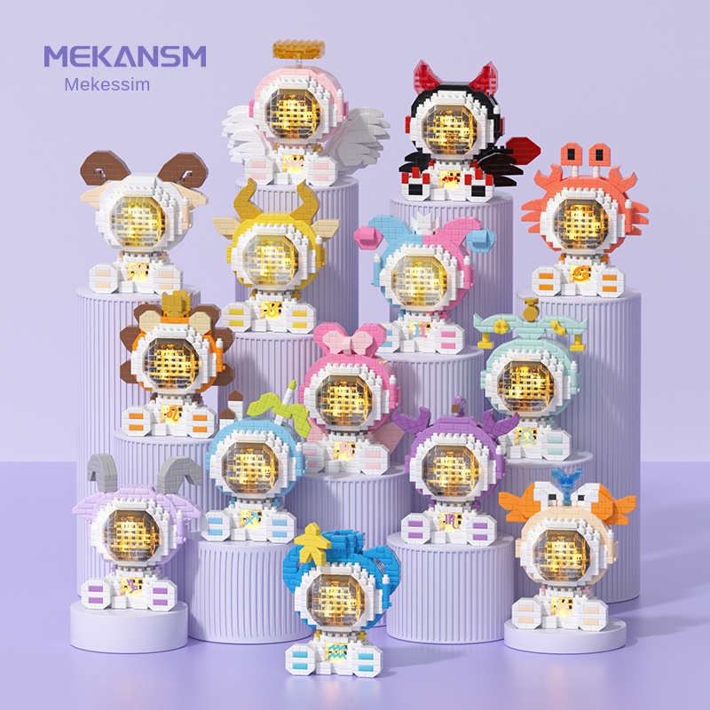 Bộ Đồ Chơi Lắp Ráp Mô Hình Phi Hành Gia mini