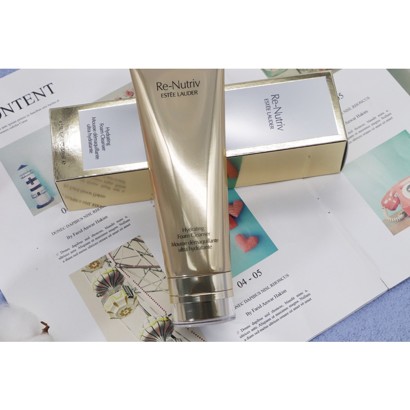 Estee lauder Sữa Rửa Mặt Bạch Kim Dưỡng Ẩm Làm Sạch Sâu 125ml