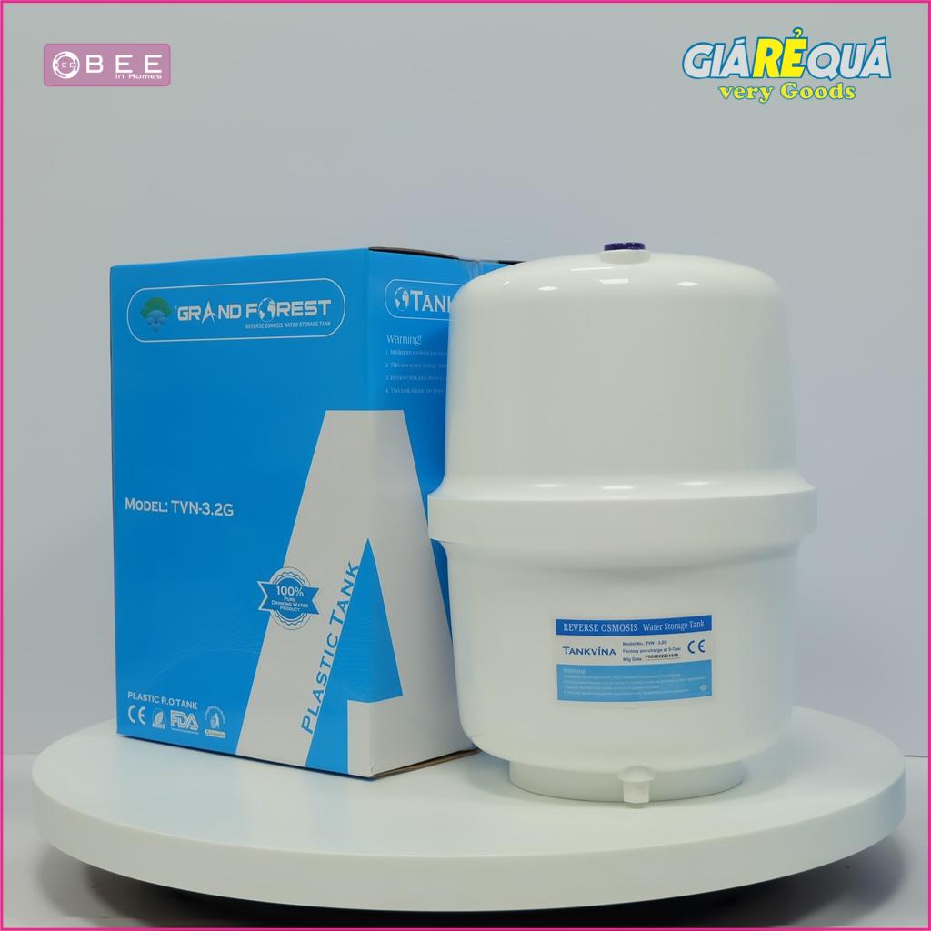 Bình áp máy lọc nước RO Tankvina 4G , Bao gồm van xả áp, van bảo vệ, cho tất cả máy lọc nước