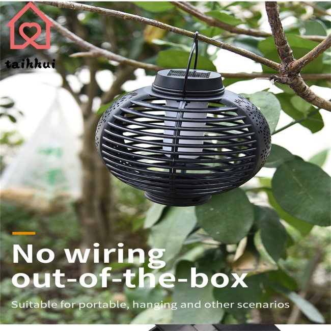 Đèn Led ip65 3.7v 10w Năng Lượng Mặt Trời Chống Thấm Nước Treo Trang Trí Sân Vườn Tiện Dụng