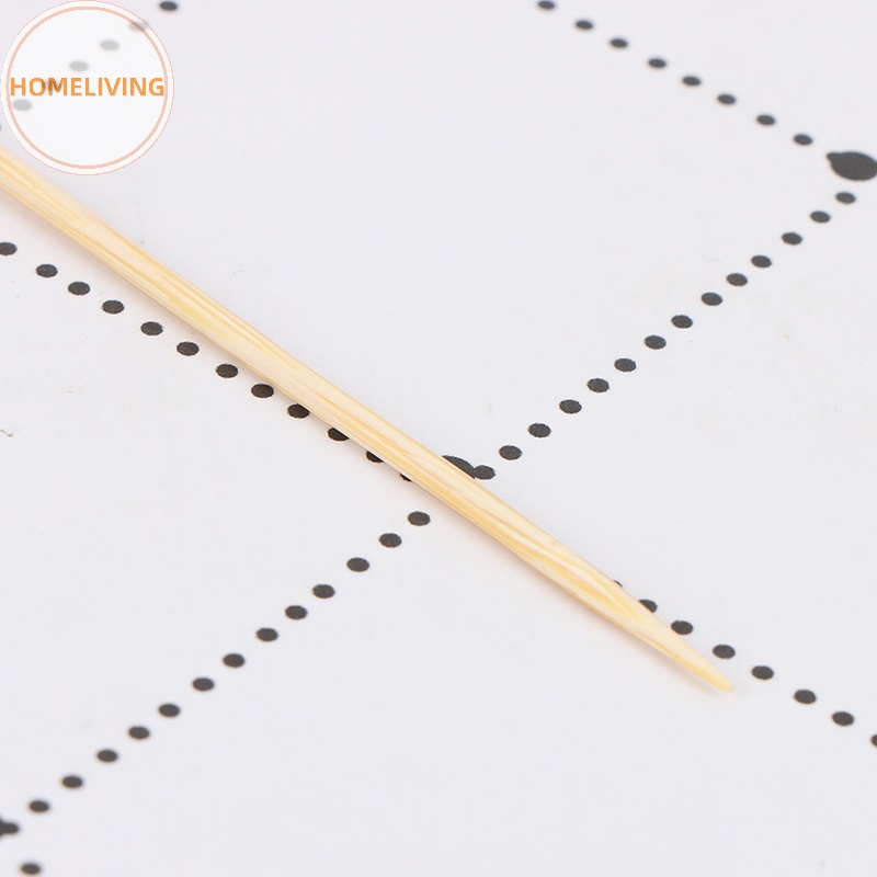 Set 100 Nĩa Tre Ăn Trái Cây Hình Lá Xương Rồng Dễ Thương