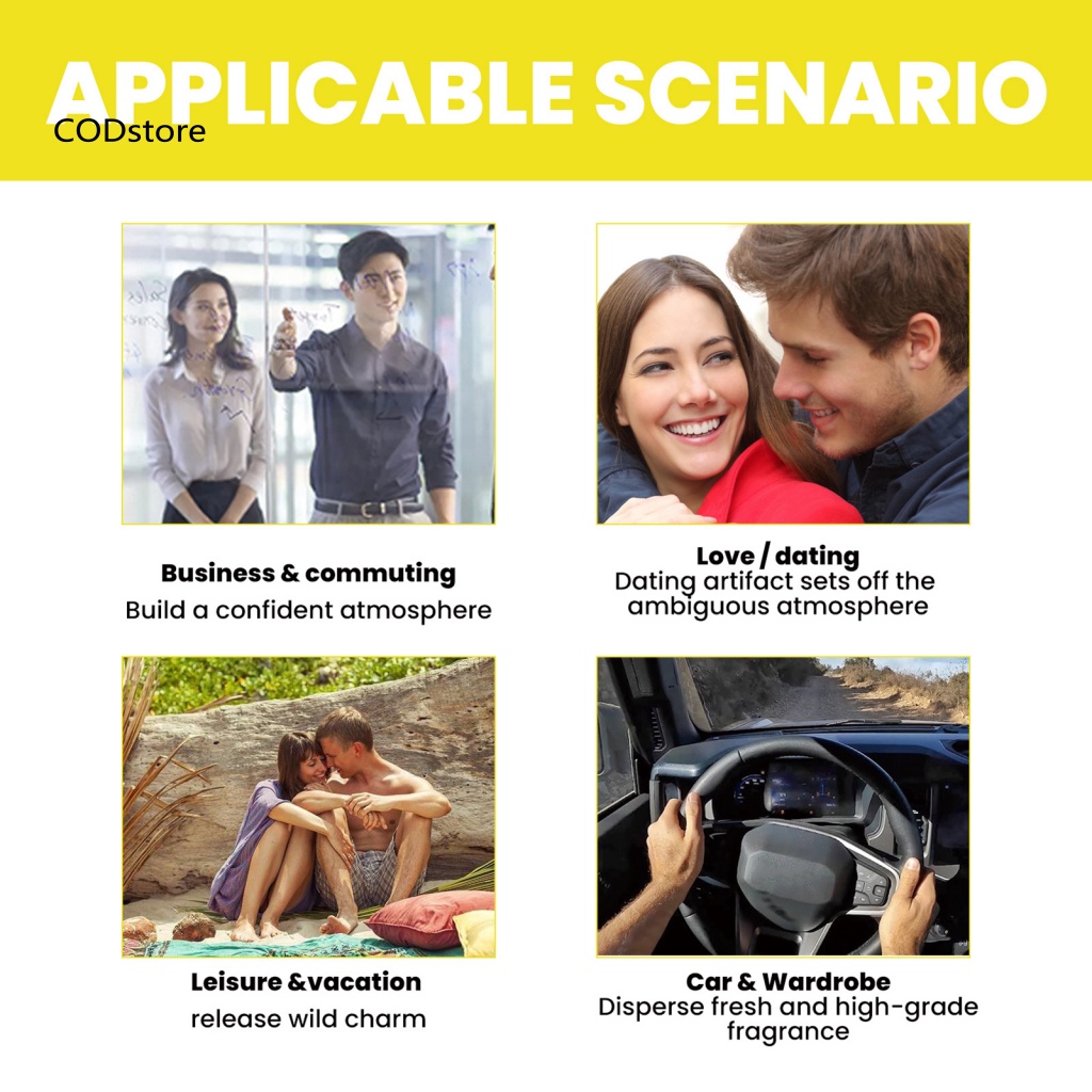 Kdc Nước Hoa pheromone Hương Thơm Quyến Rũ Dành Cho Nam Và Nữ