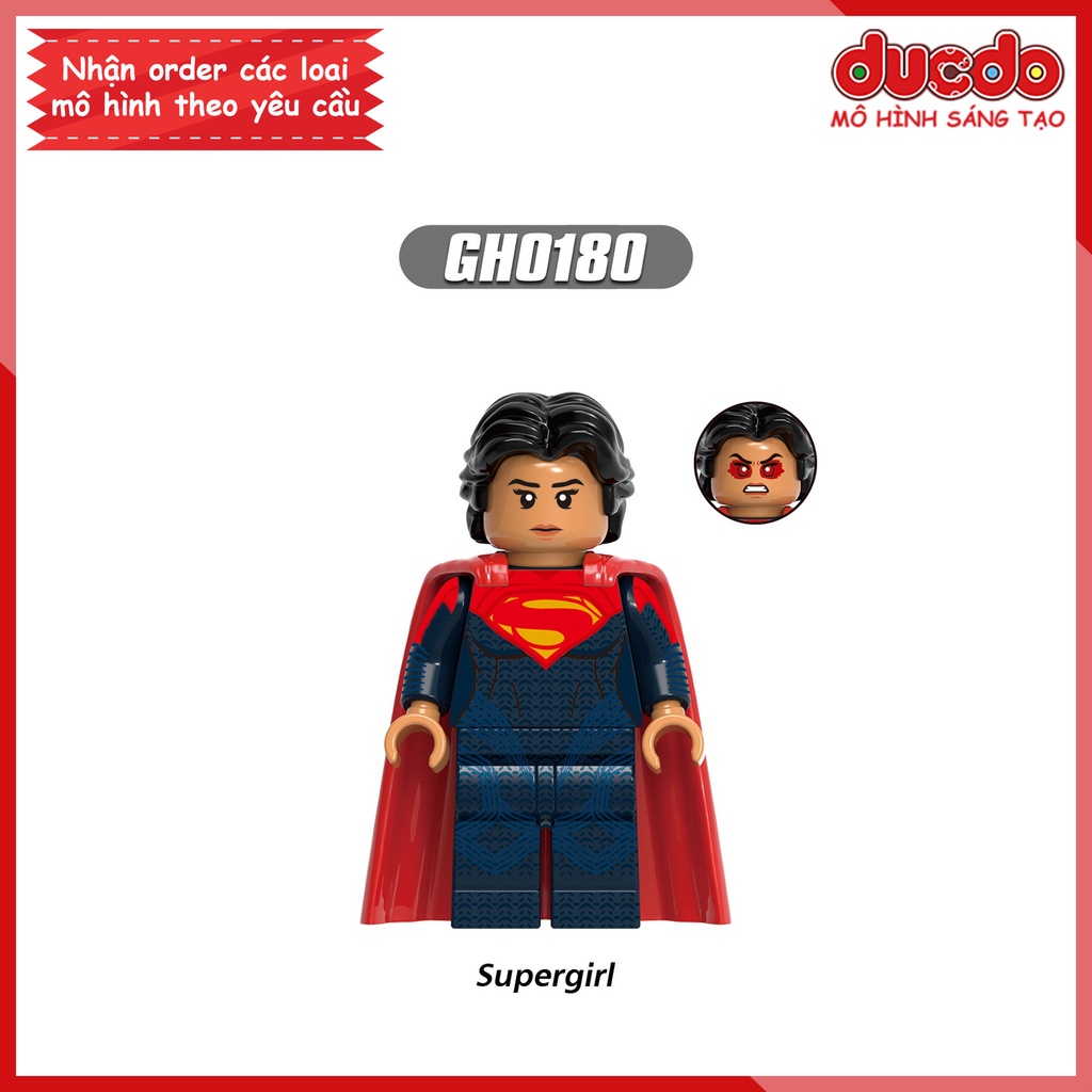 Minifigures các siêu anh hùng siêu chất Flash, Batman, Super Man - Đồ chơi Lắp ghép Xếp hình Mini XINH G0123
