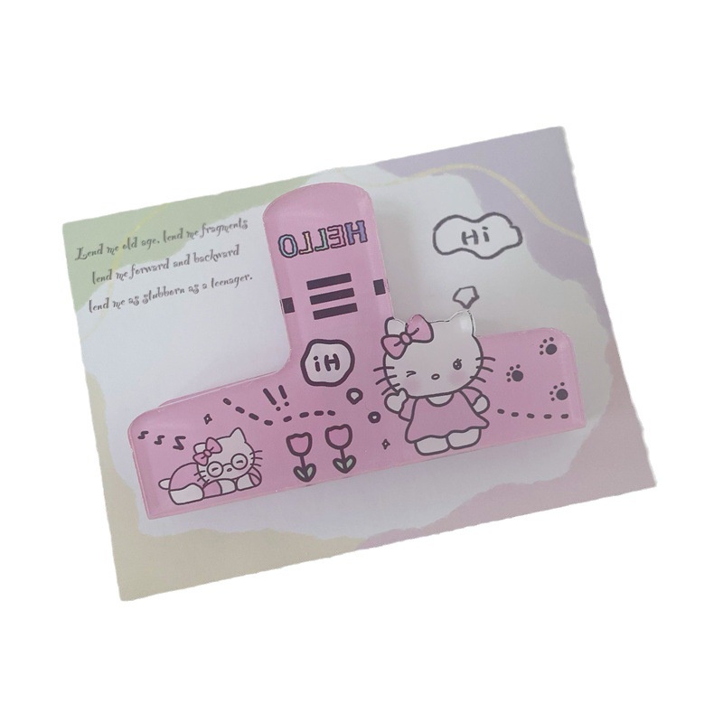 Hoạt Hình Kẹp Sổ Tay Hình sanrio kuromi melody cinnamoroll Đa Năng Sắp Xếp Gọn Gàng Cho Học Sinh