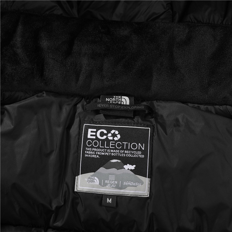 Áo Khoác cotton Dày Có Mũ Trùm Đầu Thêu logo the north face Chính Hãng unisex