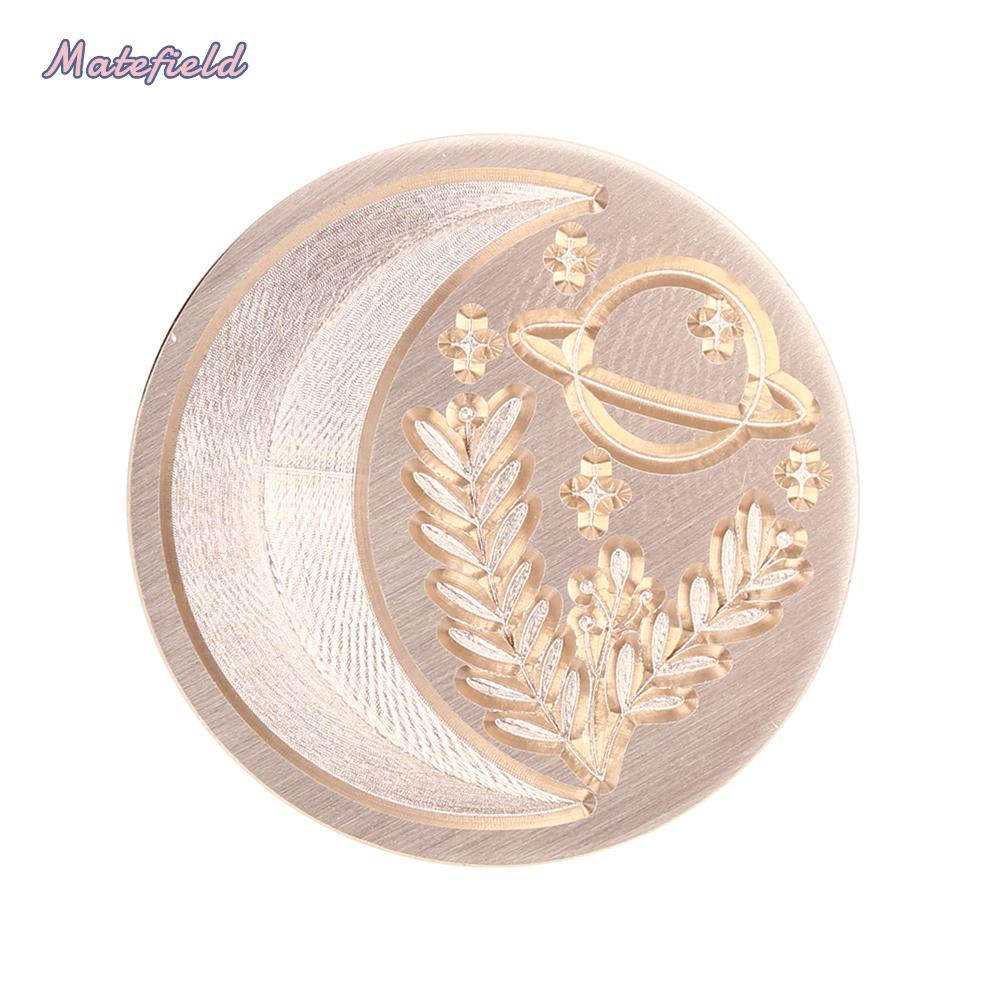 Con Dấu Sáp Tròn Hình Mặt Trời Mặt Trăng Ngôi Sao Đóng Dấu Sáp Cho Thiệp Mời Đám Cưới