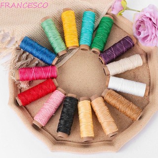 Francesco cuộn chỉ sáp 1mm chuyên dụng cho may vá vật liệu da