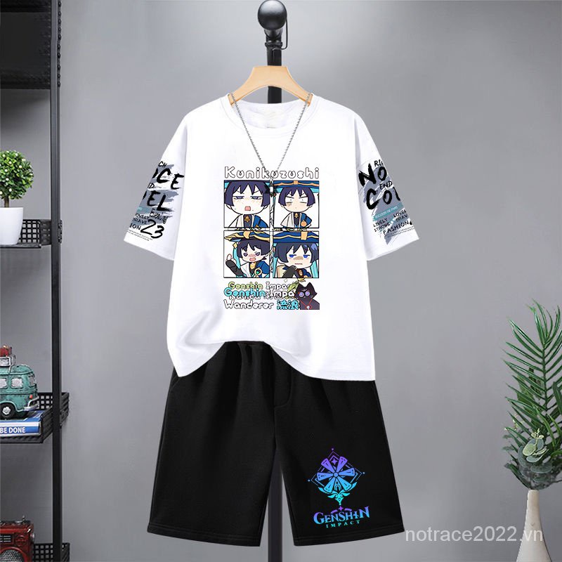 ★Genshin Impact★Wander & kirara & cyno Bộ Áo Liền Quần Hai Chiều Thời Trang Mùa Hè Mát Mẻ Cho Học Sinh