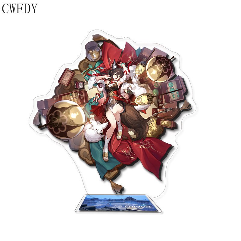 Mô hình Standee Game Honkai: Star Rail Keychain Dan Heng March 7th Kafka Himeko Acrylic Stand Figures 15cm