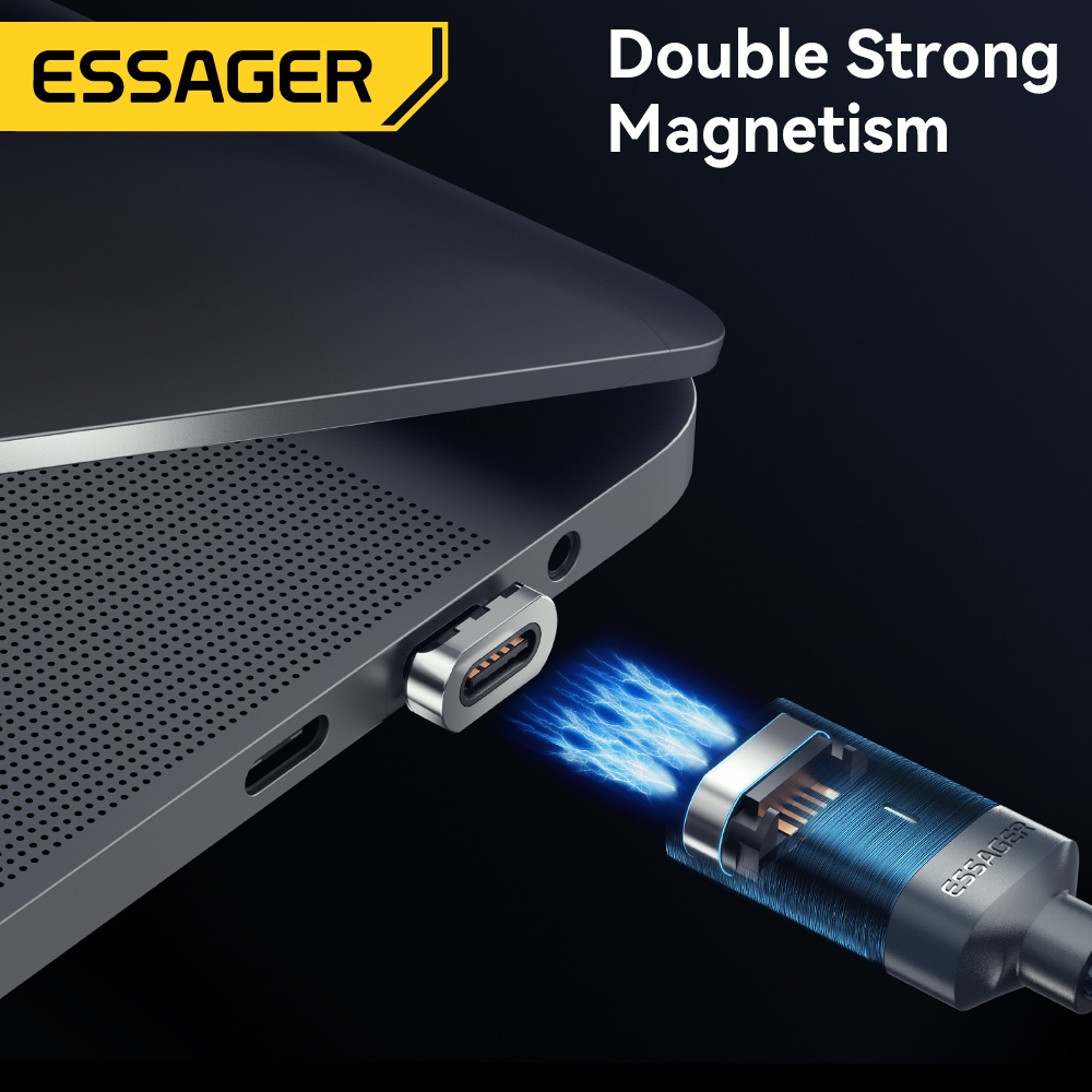 Essager Dây Cáp Sạc Nhanh 100w pd 5a Chuyên Dụng Cho macbook pro xiaomi huawei p30 pro samsung