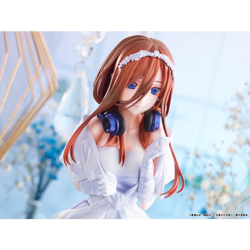 Nhân Vật miku nakano 24cm Mô Hình Đồ Chơi Nhân Vật Hoạt Hình Bằng pvc Tỷ Lệ 1 / 7