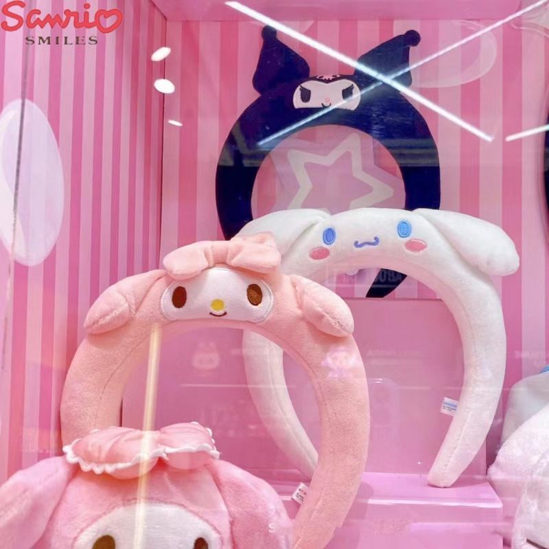 Sanrio Băng Đô Cài Tóc Hình Thú Nhồi Bông Dễ Thương Thời Trang Mùa Hè Cho Bé Gái