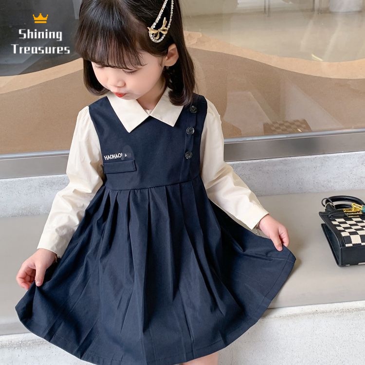 ShiningTreasures Váy Bé Gái váy váy trẻ em công chúa bé gái thời trang dễ thương đẹp 2023 NEW KLQ23915YM 37Z230915