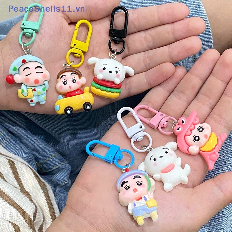 Móc Khóa Hình Cậu Bé Bút Chì Dễ Thương