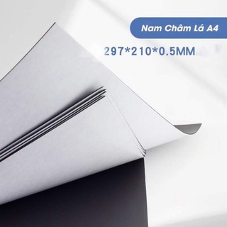 Nam châm lá (A4) có sẵn keo dán