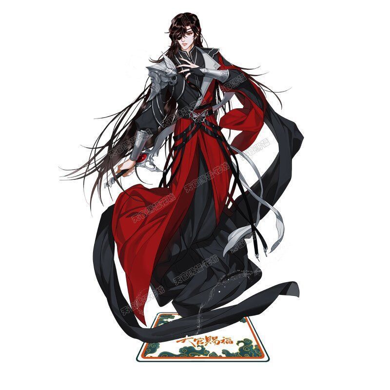 Mô hình Standee Thiên Quan Tứ Phúc Heaven Official's Blessing Quỷ vương Hoa Thành Thái Tử Tạ Liên anime chibi trưng bày