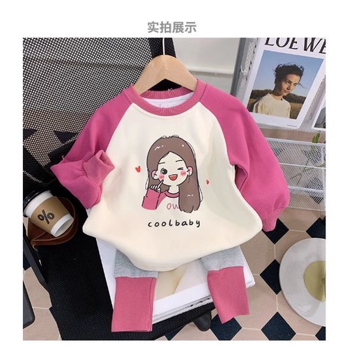 Bộ Đồ Thời Trang Mùa Thu Xinh Xắn Dành Cho Bé Gái