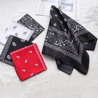 Khăn BANDANA Streetwear siêu nhiều màu 54cm Khăn Streetwear siêu nhiều màu, Bandana thời trang hàng ngày,đi xe đạp GIUSE