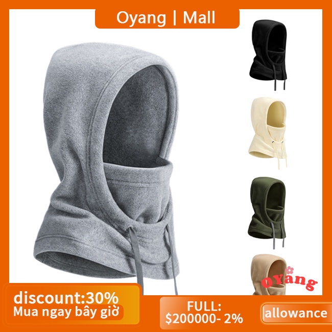 Oyang Nón Trùm Mặt Nạ Chống Gió Giữ Ấm Mùa Đông dmz96 Cho Nam