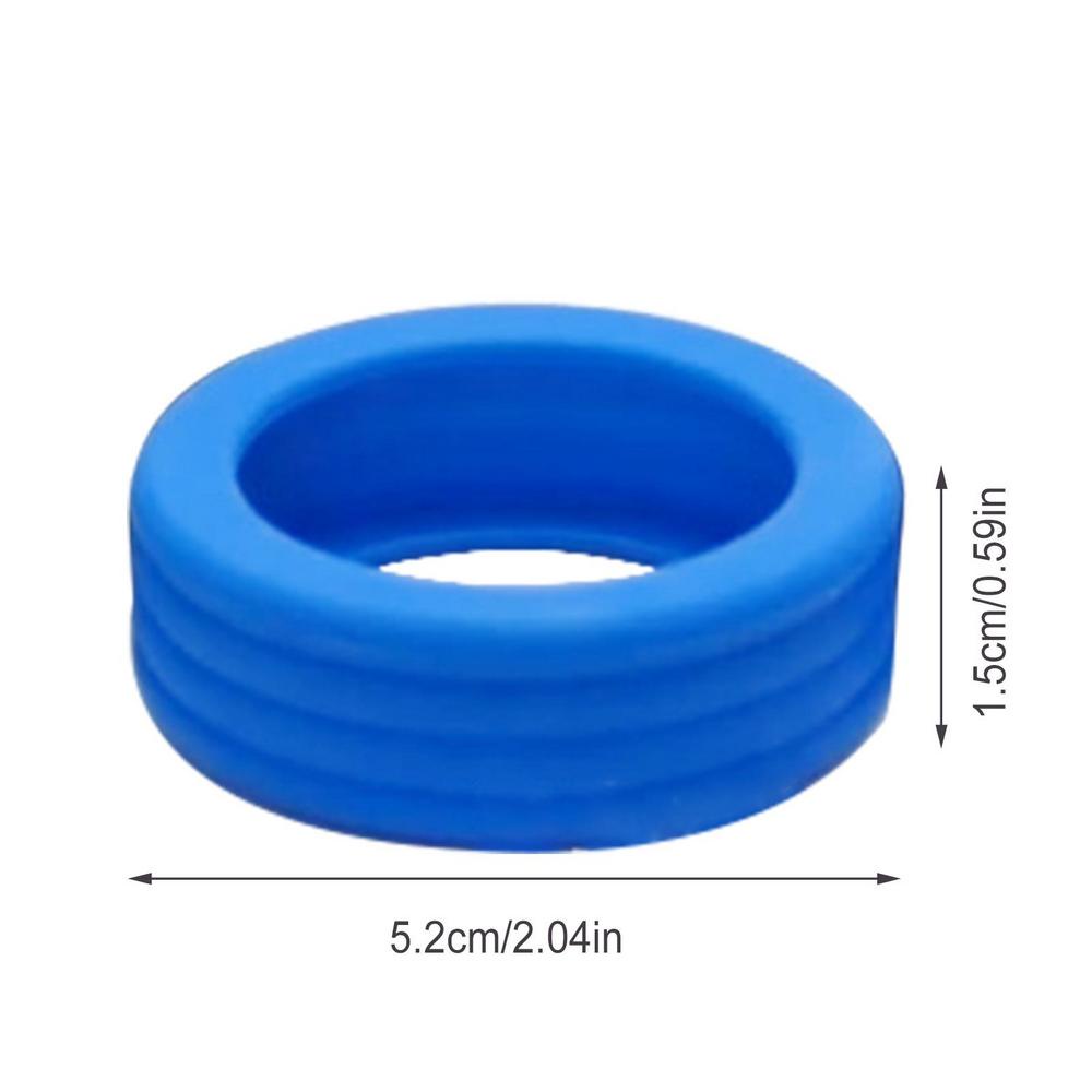 Set 8 Vòng silicone Bọc Bánh Xe Hành Lý Giảm Tiếng Ồn