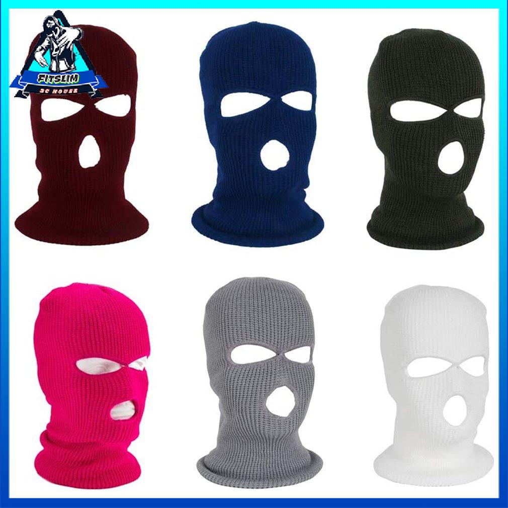 Ski Mask 3 Holes Outdoor Riding Adultmth Windproof Bicycle Masks