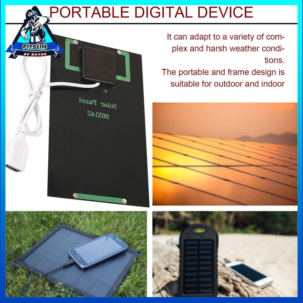 2W 5V Solar Panel Battery Charger Diy Module Usb Charging Board