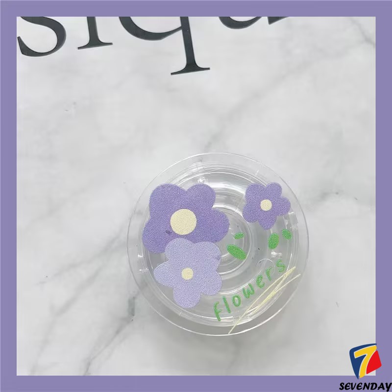 Giá Đỡ Điện Thoại Hình Mèo / Gấu / Thỏ / kuromi / Hoa Mặt Cười Đáng Yêu Có Thể Tháo Rời Thời Trang Thông Dụng