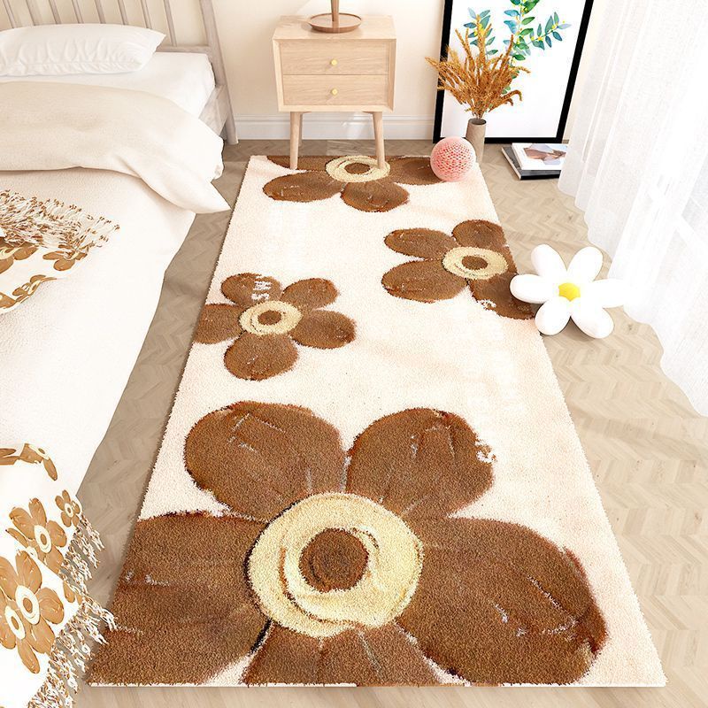 HAOYANGQI Thảm Trải Sàn Giả cashmere Chống Bụi Chống Tiếng Ồn Chống Trượt