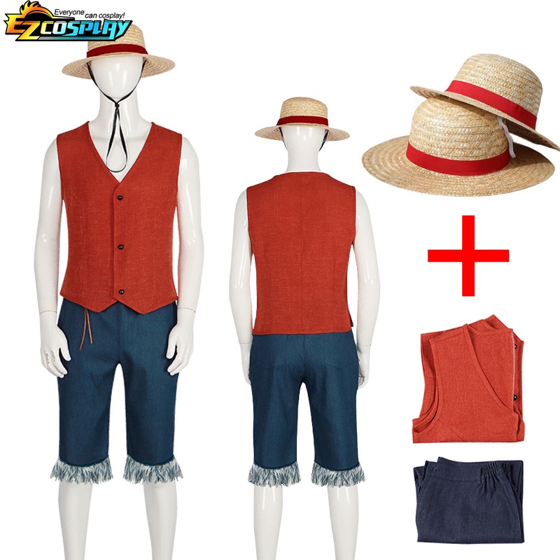 Bộ Trang Phục Hóa Trang Nhân Vật luffy Trong Phim Lễ halloween Dành Cho Nam