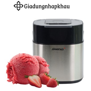 Máy làm kem tự động steba ic30, ice cream maker, máy làm kem mini tại nhà, nhập đức, bh 12 tháng, giadungnhapkhau19