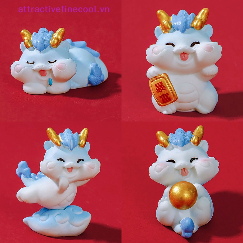 Acvn Tượng Rồng mini Dễ Thương Trang Trí Tiểu Cảnh Nhà Búp Bê