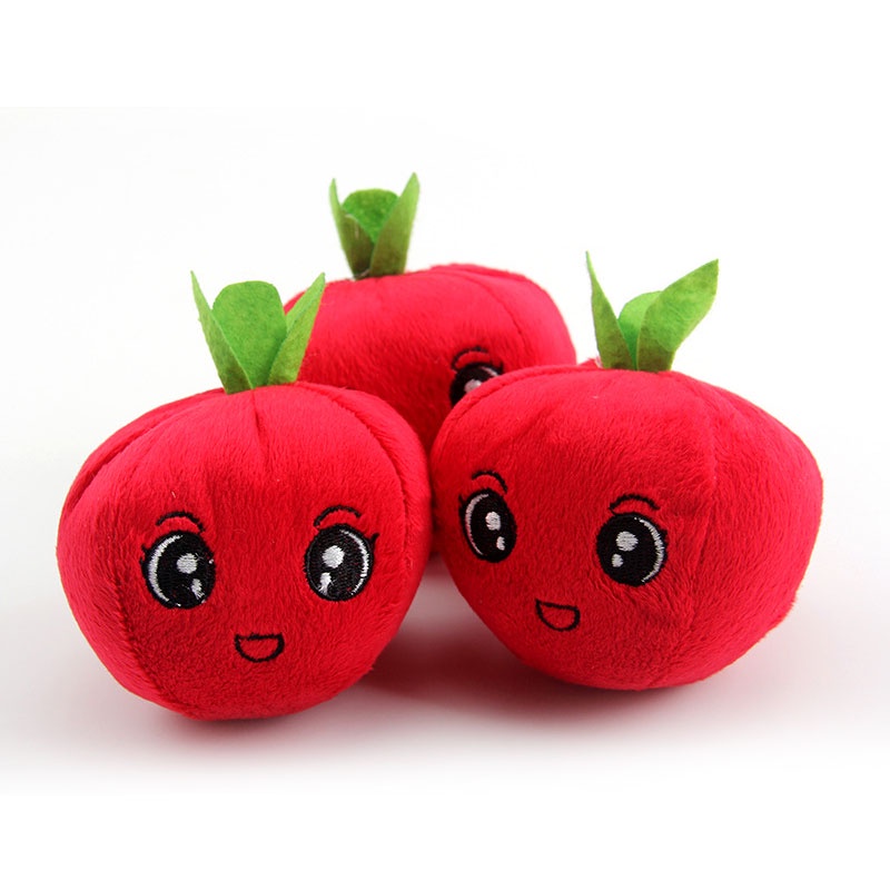 Đồ chơi cho mèo Đồ Chơi Nhồi Bông Hình Trái Táo / Xương / Chuối Ngộ Nghĩnh Cho Thú Cưng