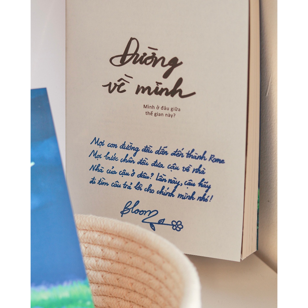 Sách Đường về mình - Bloom - Carobooks - Bản Quyền
