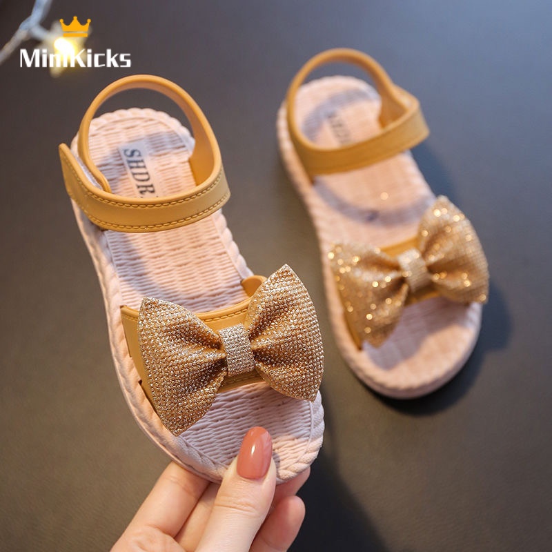 MiniKicks dép bé gái dép cho  bé gái Mềm mại và thoải mái xuất hiện thời trang 2023 NEW STYLE CLX23936OF 38Z230923