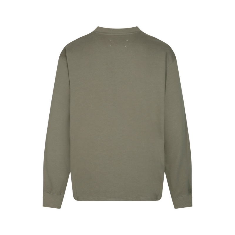 Maison margiela - Áo sweater Cổ Tròn Khâu Hình Tam Giác Thời Trang Và Đa Dạng Một Sản Phẩm Phải Mặc Trên Đường Phố Cả Nam Và Nữ!