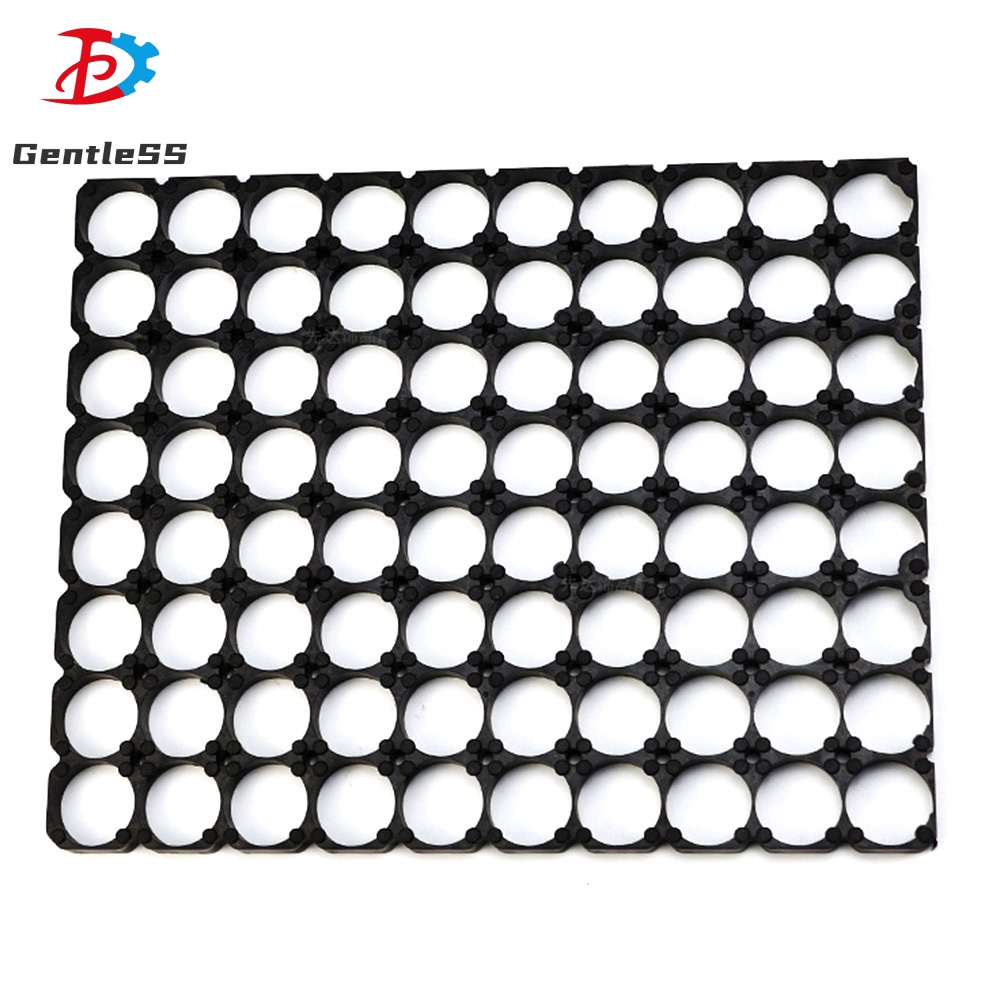 Khay Đựng Pin lithium 8x10 18650 18.4mm diy Bằng Nhựa Tiện Dụng