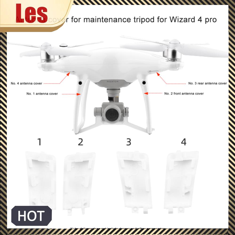 Bộ 4 Món Ăng Ten Và Nắp Đậy Cho dji phantom 4 pro / Vs.Vn [Hàng Có Sẵn)