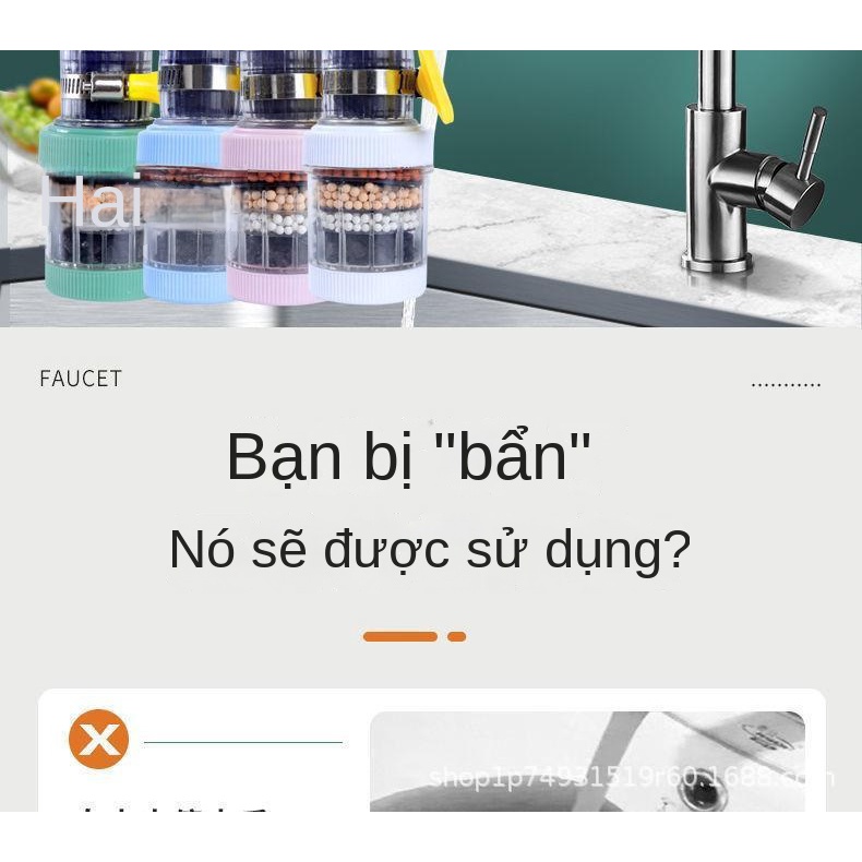 Đầu Lọc Vòi Nước Sáu Lớp Có Thể Tháo Rời Tiện Dụng Cho Gia Đình