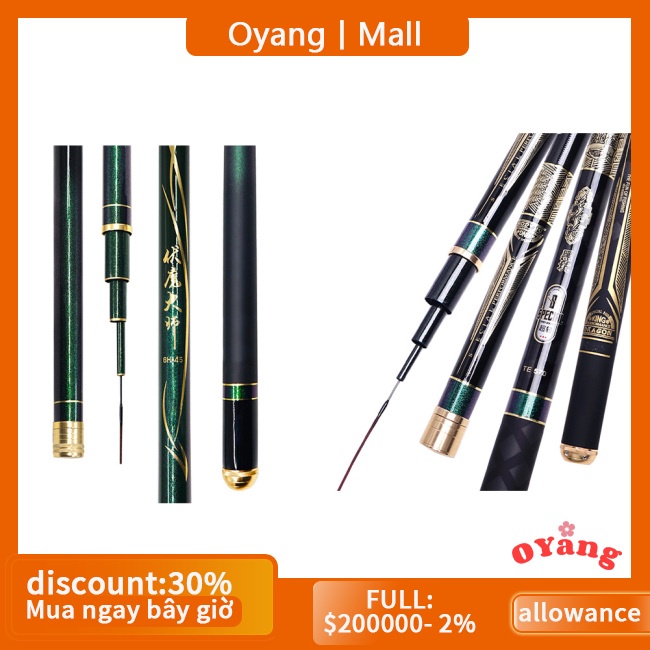 Oyang Cần Câu Cá 6h Bằng Sợi carbon Siêu Nhẹ Tiện Dụng