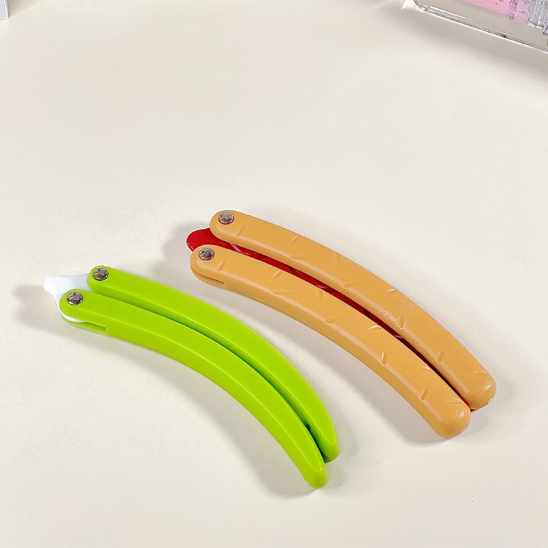 Mô Hình Đồ Chơi Dạng Dao Bướm / Chuối / Bức Xạ 3d