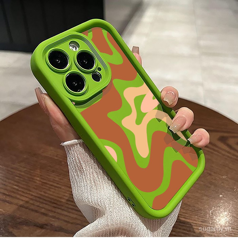 Ốp Điện Thoại Silicon Hình Gấu Nâu Cho iphone 12pro 13pro 14plus 15pro 7 8 12pro 13pro xs x 7plus 8plus xr 11promax 14promax 15prmax