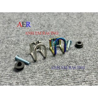 Móc Treo Đồ MẪU U 7 màu TiTan-INOX Cực Đẹp - TẶNG ỐC 6LI