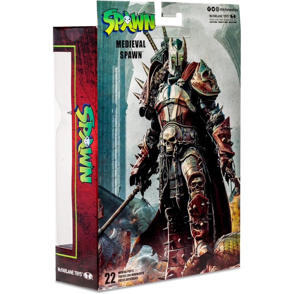 Mô hình McFarlane🦇Spawn 7-inch🦇Medieval Spawn