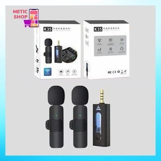 Micro Không Dây K35 Chân Tròn 3.5 Dành Cho điện thoại, Micro Bluetooth